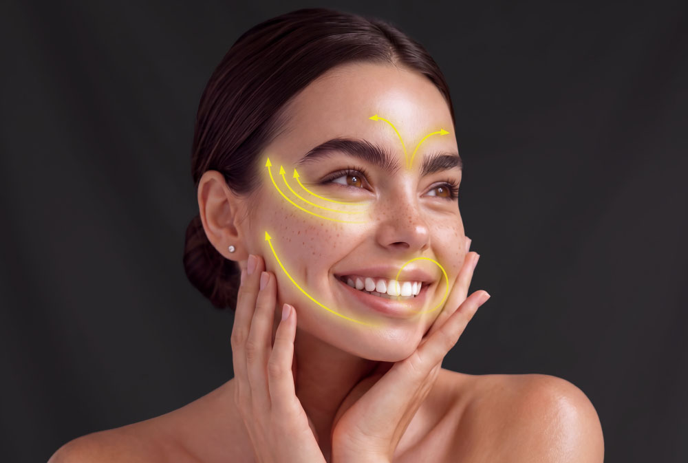 Facial contouring and jawline enhancement treatments in Bali